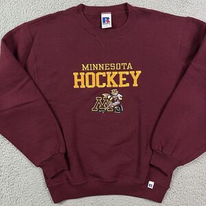 Vintage‎ Minnesota Gophers Hockey Sweater College Crewneck Pullover Sz Small